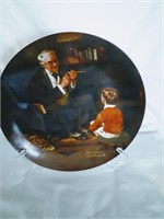 1981 Norman Rockwell "The Tycoon" Decorative Plate