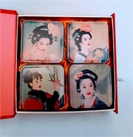 Fuxiang Yuan Mooncake Tins Chinese Beauties