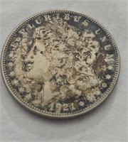 1921 Silver  Morgan Dollar