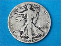 1936-S Walking Liberty Silver Half Dollar