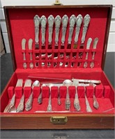 STERLING SILVER CUTTLERY SET SERVICE FOR 8