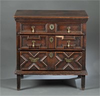 Charles II chest of drawers.