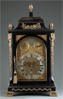 George III Thomas Hunter Junior table clock.