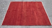 Persian Gabbeh solid color rug