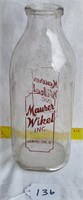 Maurer Wikel milk bottle