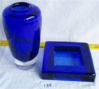 Cobalt Blue glassware