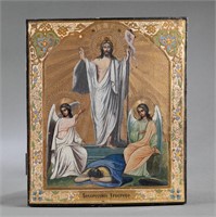 Russian Icon of The Resurrection.