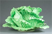 Dodie Thayer lettuce ware tureen.