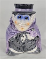 Ceramic Vampire Dracula Cookie Jar Musical