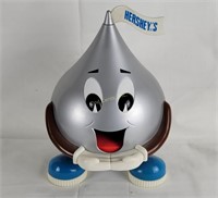 1995 Hershey's Kiss Silver Plastic Candy Dispenser