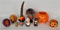 Fall Decorative Miniatures Lot