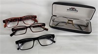 4 Pairs Eye Glasses Prescription And Readers