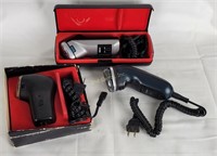 3 Norelco Electric Shavers