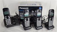 Panasonic 4 Phone Dect 6.0 Plus W/ Answer Call Id