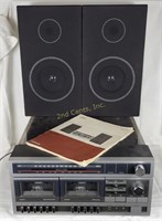 Jc Penny Stereo Cassette Turntable Sound System