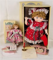 2 Goebel Dolly Dingle Dolls By Bette Ball W/ Boxes