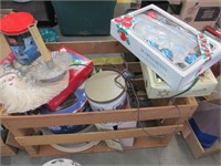 Crate Full of Christmas Decor - Pick up only