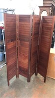 Wood Room Divider