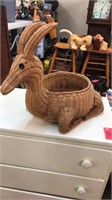 Animal Basket For A Plant