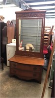 Beautiful Antique Oak Dresser