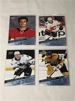 4- 2020-21 Young Guns Rookie Hockey Cards