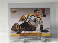 2020-21 Gerry Cheevers Legends Canvas Hockey Card