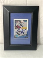 Wayne Gretzky Autographed Framed Hockey Card