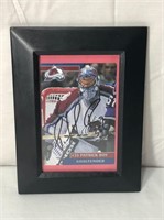 Patrick Roy Autographed Framed Photo Card