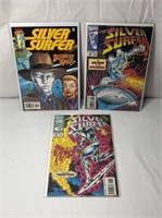 3 Silver Surfer Comic Books