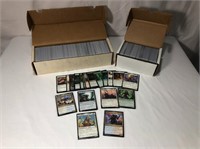 1100 Magic The Gathering Cards - 2 Boxes