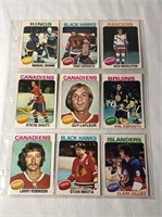 9 - 1975-76 OPC Star Player Hockey Cards