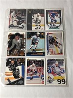 9 Wayne Gretzky Hockey Cards