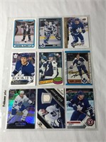 9 Toronto Maple Leaf Hockey Cards - Now & Past