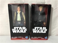 2 Star Wars Action Figures In Box