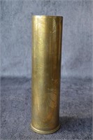 WWI Trench Art Canadian Shell Vase 1916