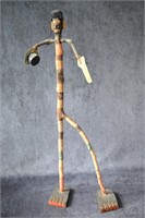 Folk Art Stick Man by Steve Sutch