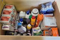 Box Lot of health and beauty