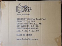 Box lot- 1 case of new The Door Fort Fire Station