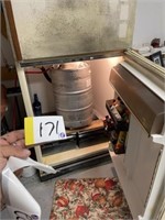 Homemade keg fridge, no alcohol