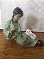 Japanese statue of a girl