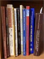 Assorted woodworking and home repair books
