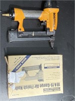 18 & 19 - Gauge air finish nailer and Bostitch