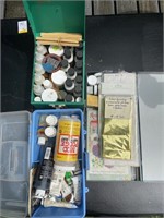 3 toolboxes: adhesives, varnishes and finishes,
