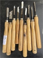 9 lathe tools