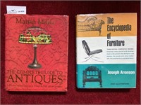 2 books: The Complete Guide to Antiques by Martin