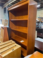 Commercial custom display cabinet cherry bookcase