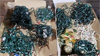 8 sets Christmas lights TESTED work & Tree t