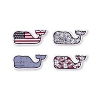 $4 Vineyard Vines for Target Whale Sticker Set