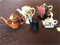 Collection of Tea Pots
