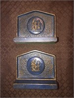 Pair of Heavy Cast Bookends